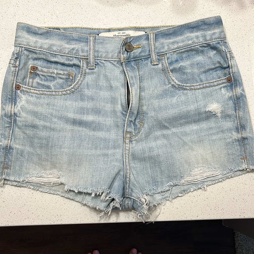 Abercrombie denim shorts